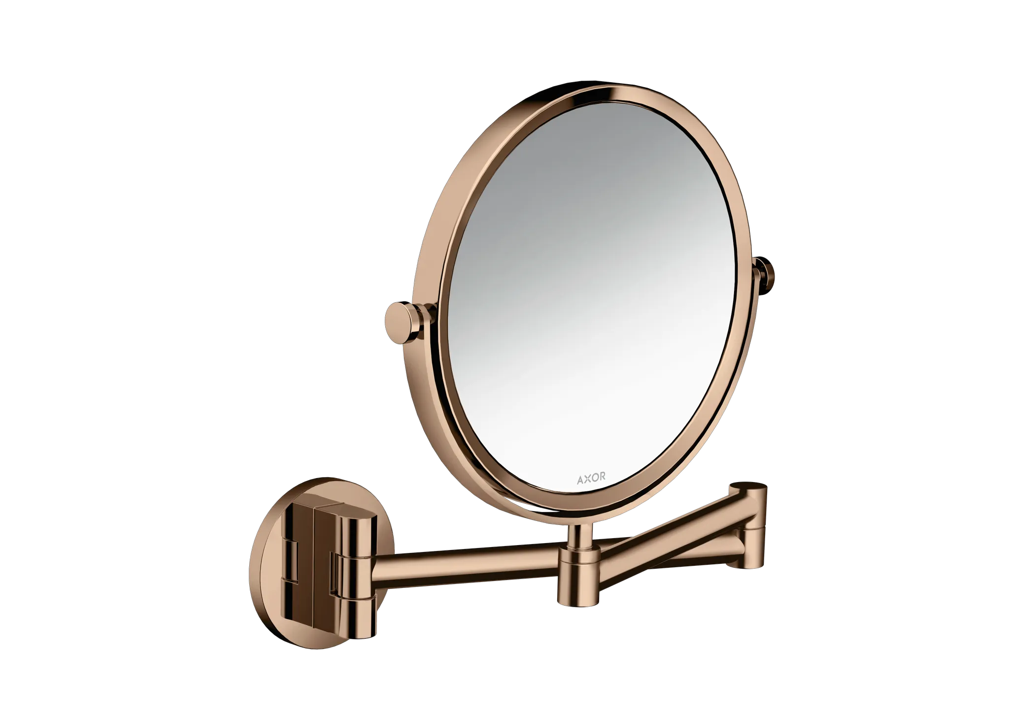 Hansgrohe AXOR Universal Circular Rasierspiegel, Polished Red Gold