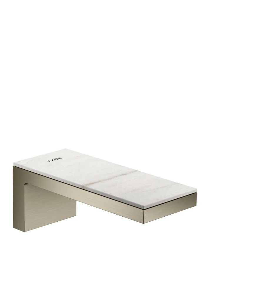 Hansgrohe AXOR MyEdition Platte 200 mm Marmor Lasa Covelano Vena Oro abnehmbar