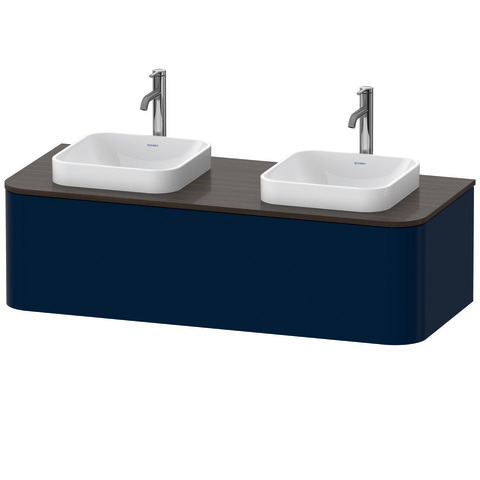 Duravit Waschtischunterschrank wandhängend „Happy D.2 Plus“ 130 × 35,4 × 55 cm