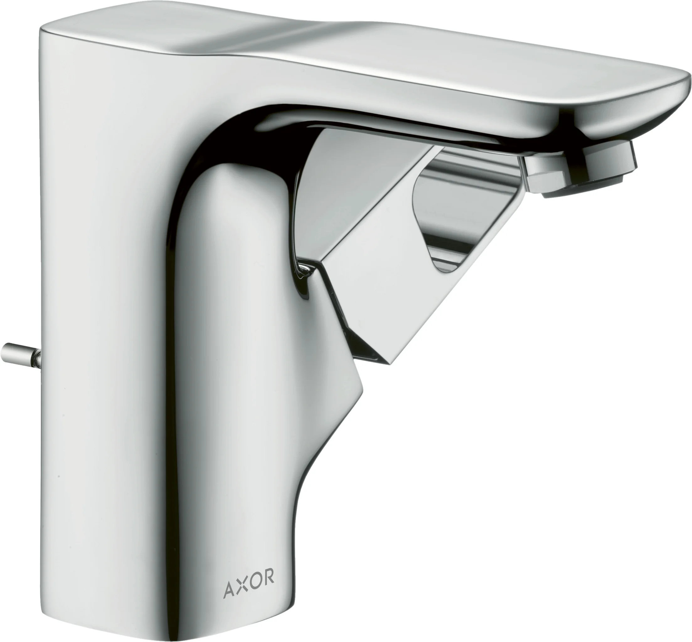 Hansgrohe AXOR Urquiola Einhebel-Waschtischmischer chrom, Ausladung 114 mm, Auslaufhöhe 105 mm, ComfortZone 110, Bügelgriff, Normalstrahl, max. Durchfluss 5 l/min, Keramikmischsystem, einstellbare Temperaturbegrenzung, für Durchlauferhitzer geeignet