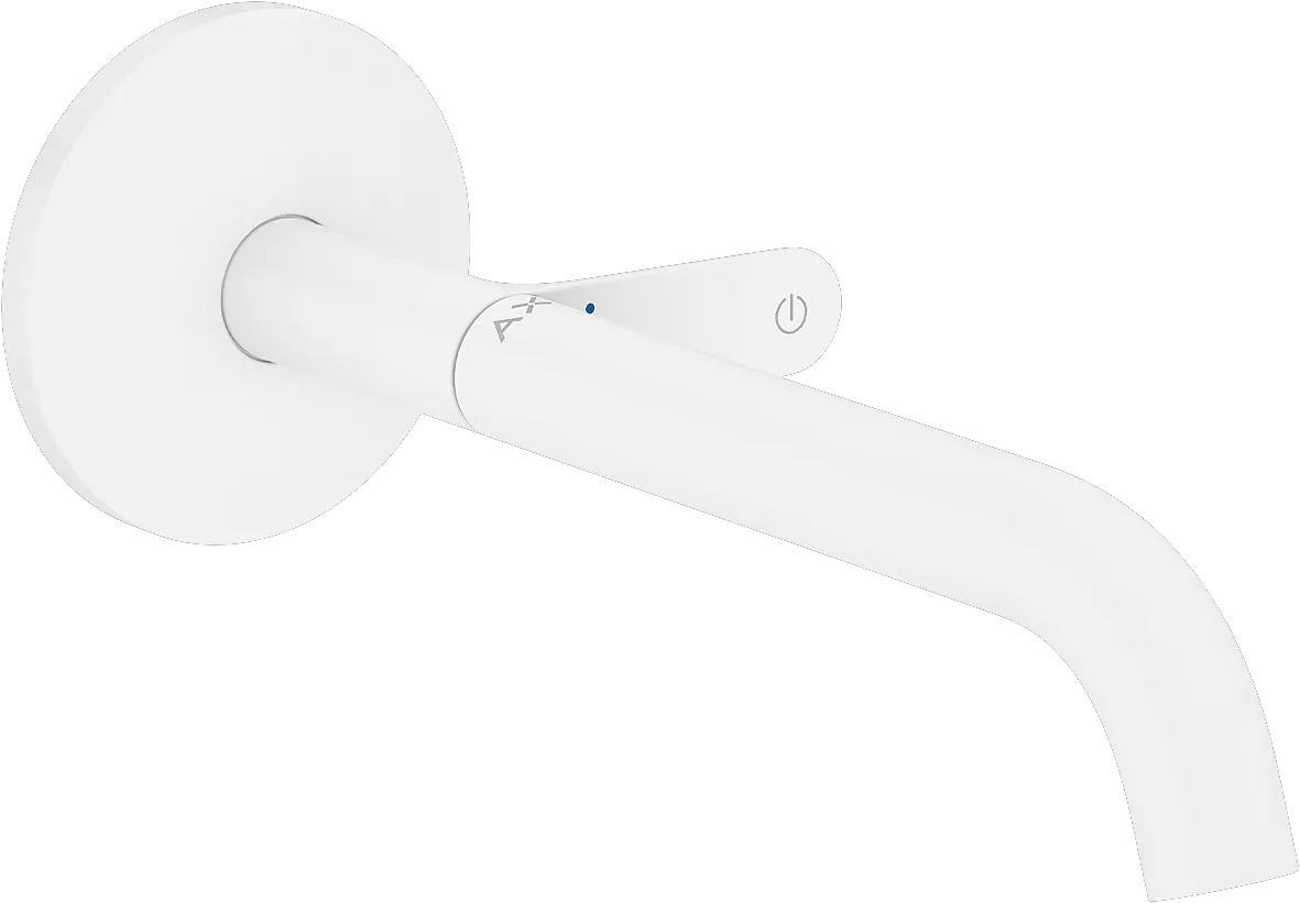 Hansgrohe AXOR One Waschtischmischer Unterputz, mattweiß, Select, 220 mm