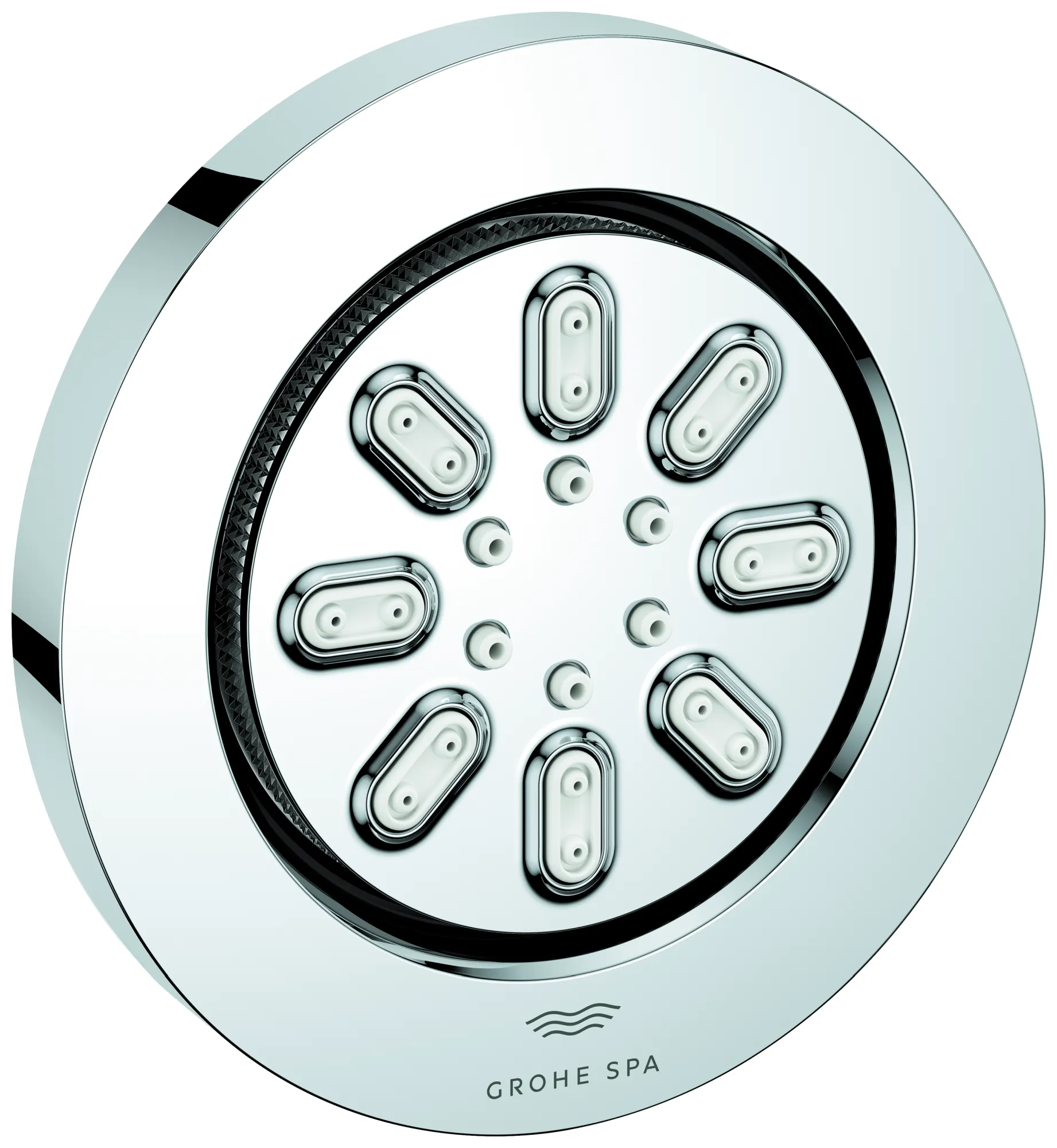 Grohe Rainshower Aqua Seitenbrause 2 Strahlarten, runde Form, chrom Grohe Rainshower Aqua Seitenbrause 2 Strahlarten, runde Form, chrom