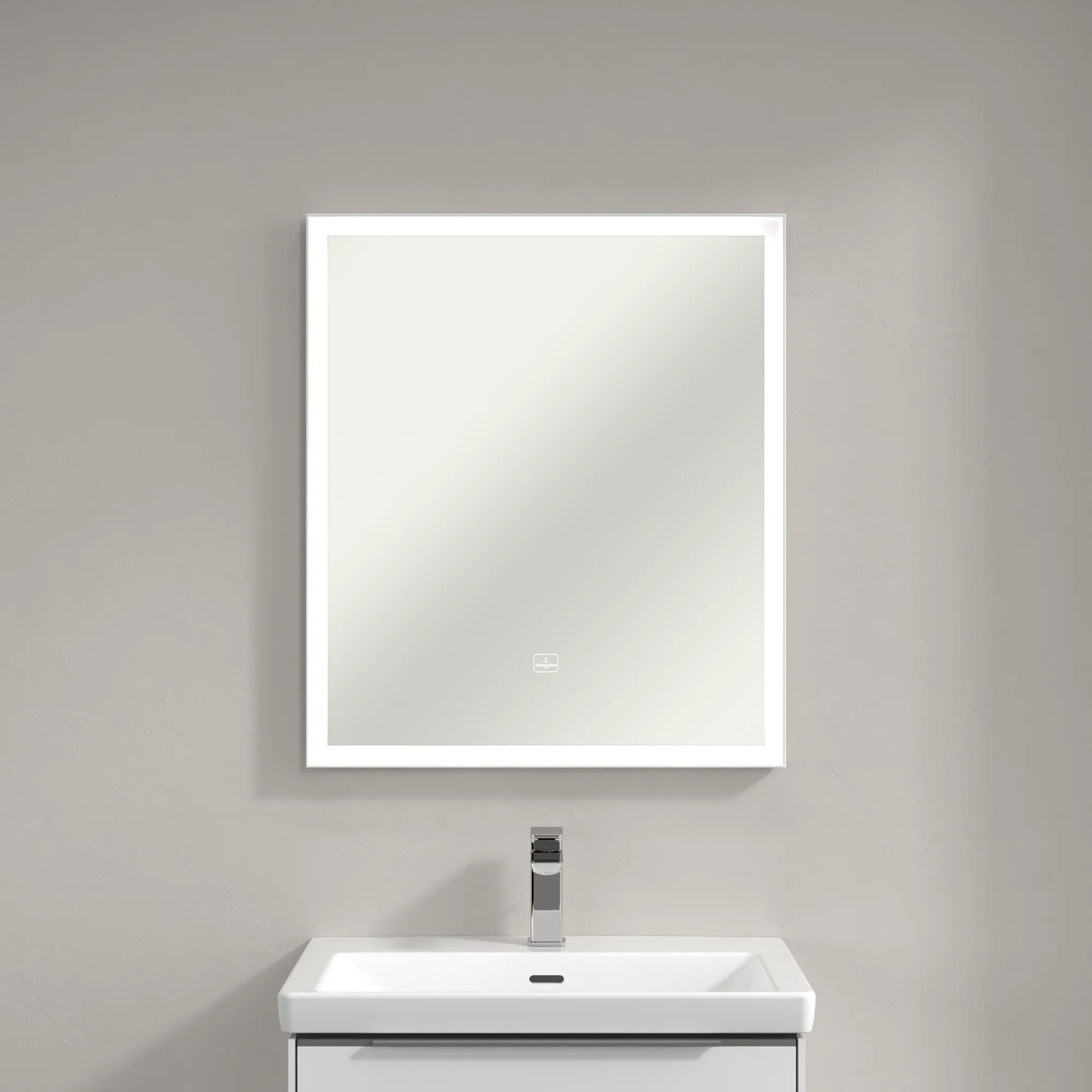 Villeroy & Boch Spiegel „Subway 3.0“ 650 × 750 mm in White Matt Villeroy & Boch Spiegel „Subway 3.0“ 650 × 750 mm in White Matt