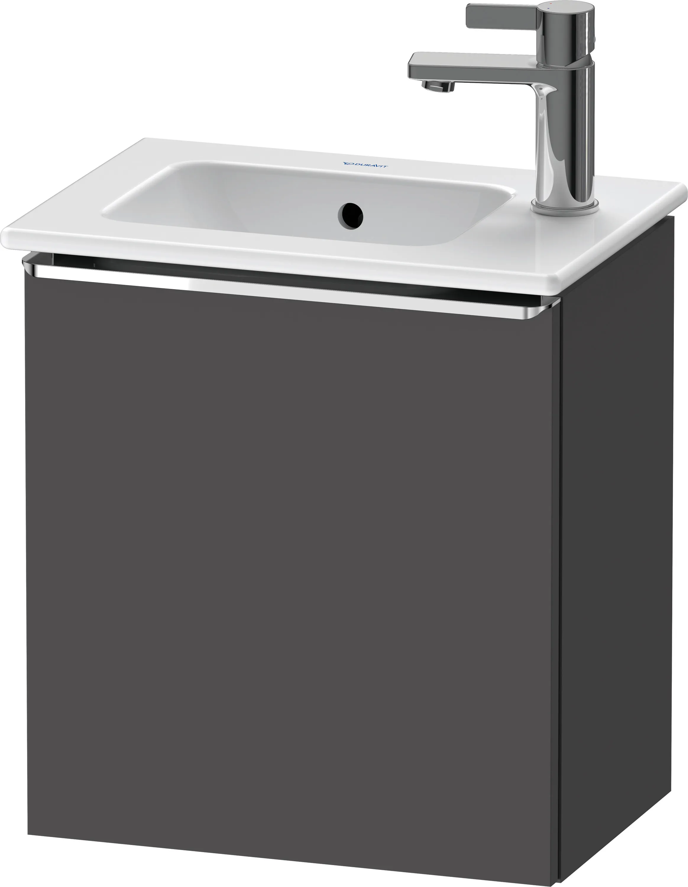 Duravit Waschtischunterschrank wandhängend „D-Neo“ 41 × 44 × 27,4 cm in Graphit Matt Duravit Waschtischunterschrank wandhängend „D-Neo“ 41 × 44 × 27,4 cm in Graphit Matt