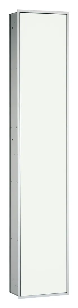 emco Schrank-Modul „asis module 300“ 31,4 × 158,4 × 15,3 cm in aluminium (silber, matt) / optiwhite