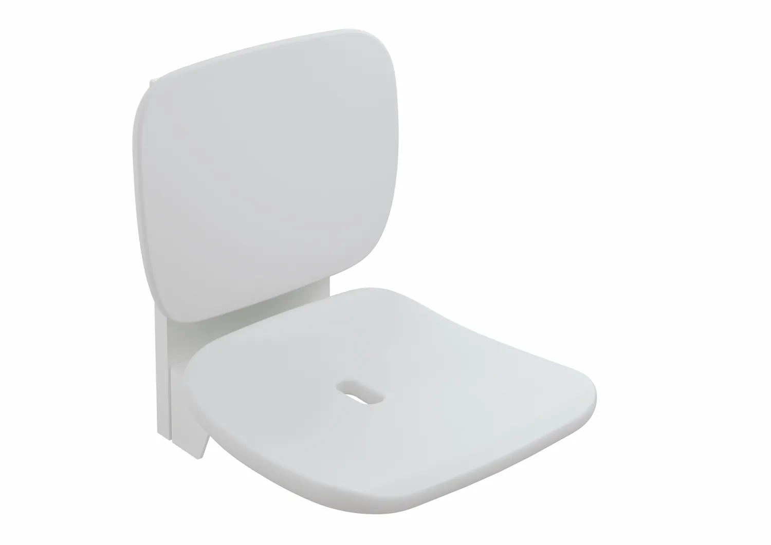 Klappsitz „Serie 802 LifeSystem“ in Signalweiß glänzend / Signalweiß matt Klappsitz „Serie 802 LifeSystem“ in Signalweiß glänzend / Signalweiß matt