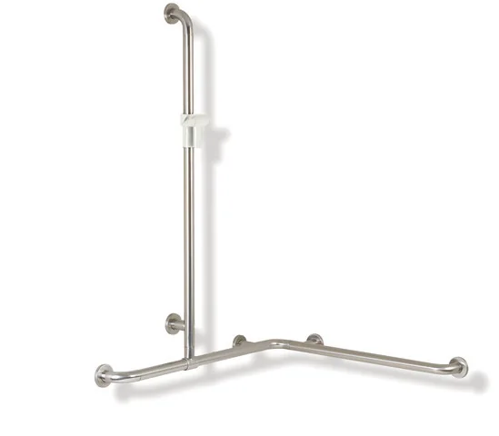 HEWI Duschhandlauf 805 Classic, Edelstahl, Reinweiß