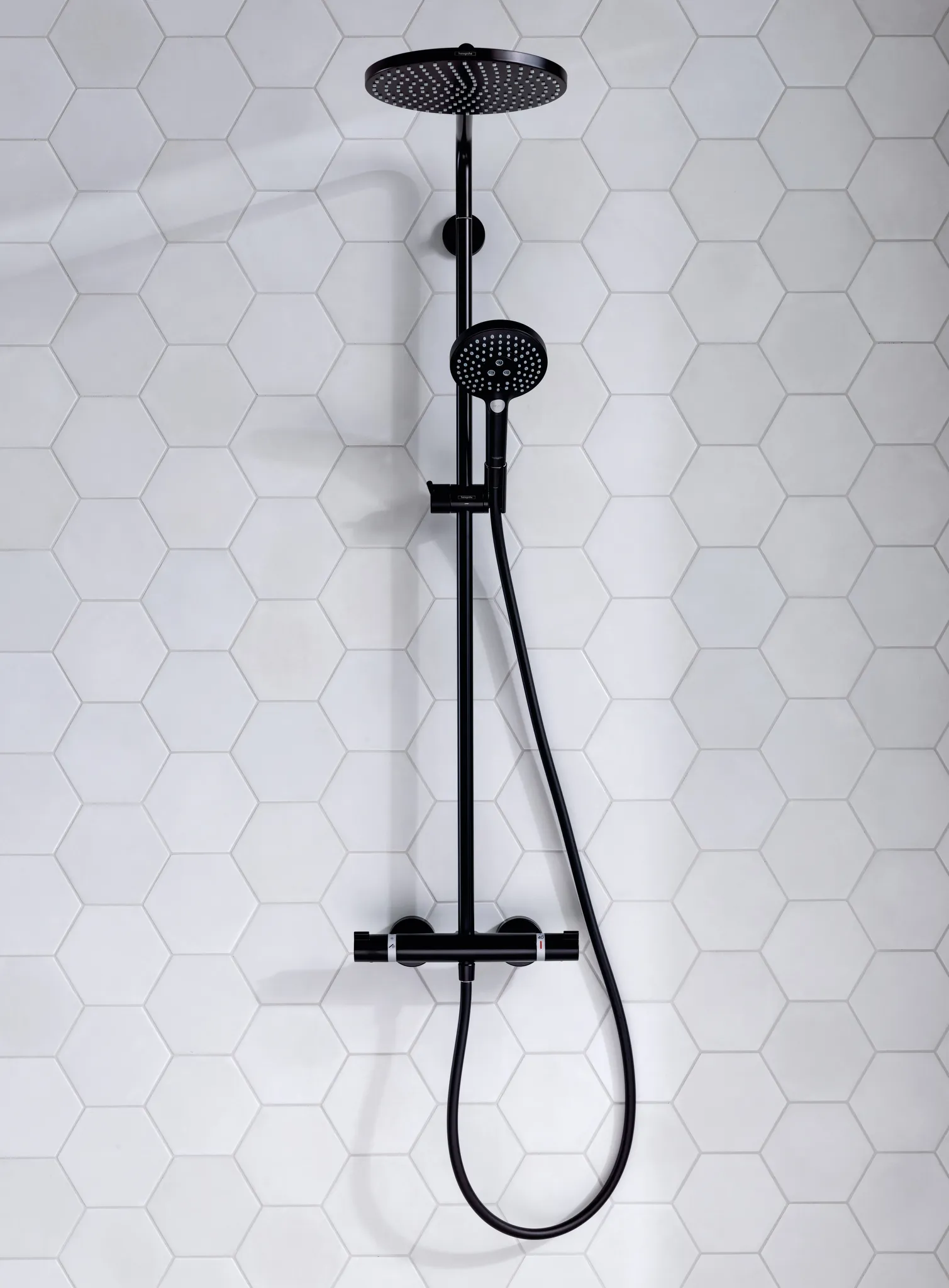 Showerpipe Raindance Select S 240 1jet PowderRain chrom Showerpipe Raindance Select S 240 1jet PowderRain chrom