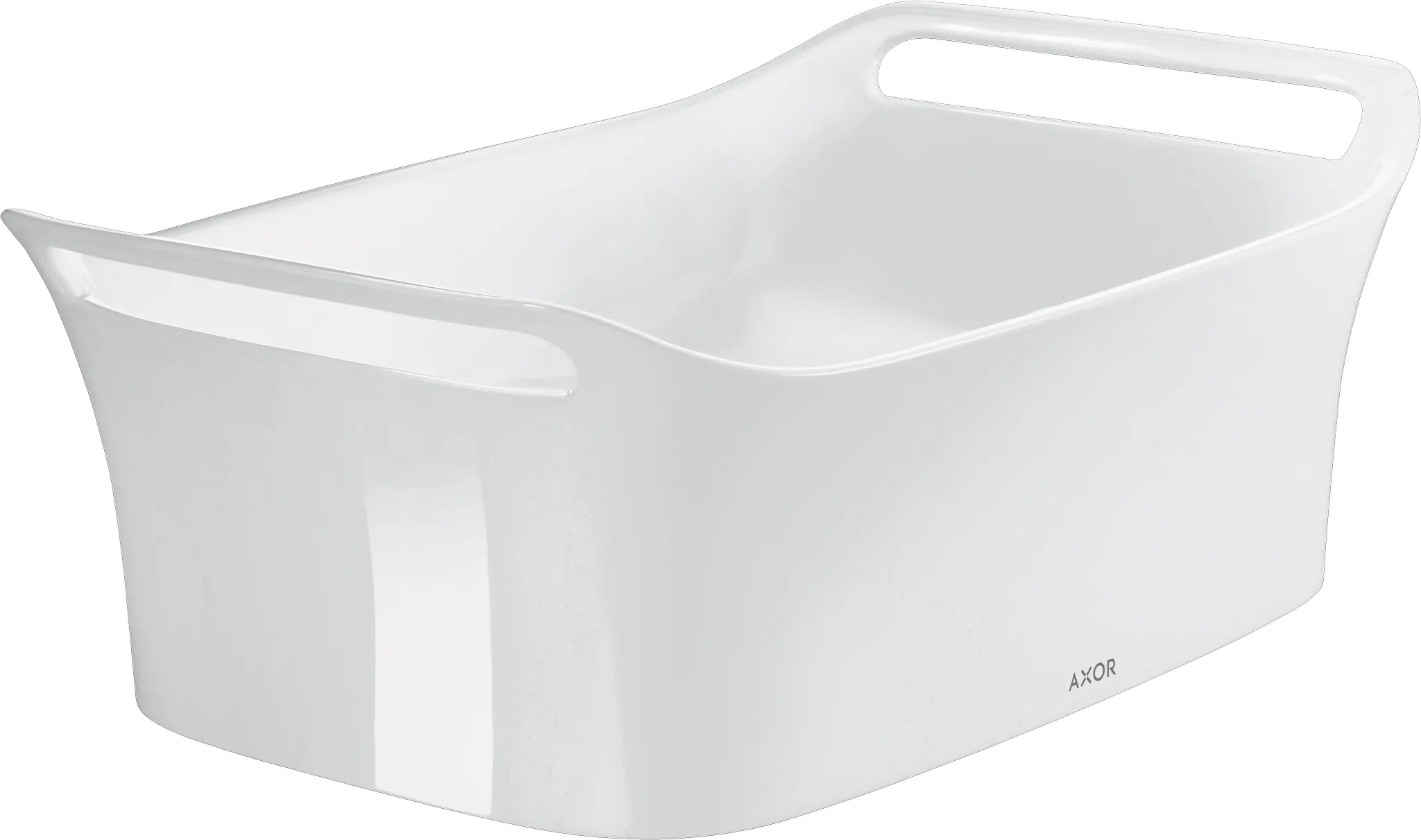 Hansgrohe AXOR Urquiola Aufsatzwaschtisch oval, 625 mm, weiß