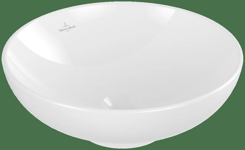 Villeroy & Boch Loop & Friends Aufsatzwaschbecken 4A4600, 420x420mm, Rund, Weiß Alpin Villeroy & Boch Loop & Friends Aufsatzwaschbecken 4A4600, 420x420mm, Rund, Weiß Alpin