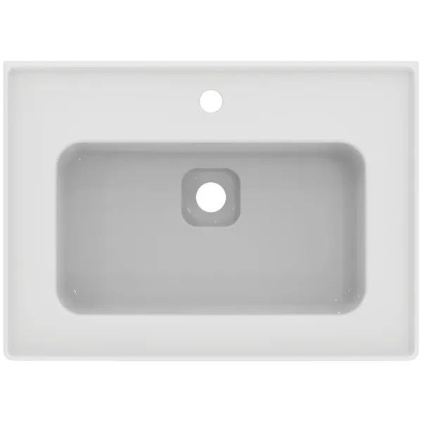 Waschbecken „StradaII“ 64 × 46 × 18 cm, Hahnlochposition mittig Waschbecken „StradaII“ 64 × 46 × 18 cm, Hahnlochposition mittig