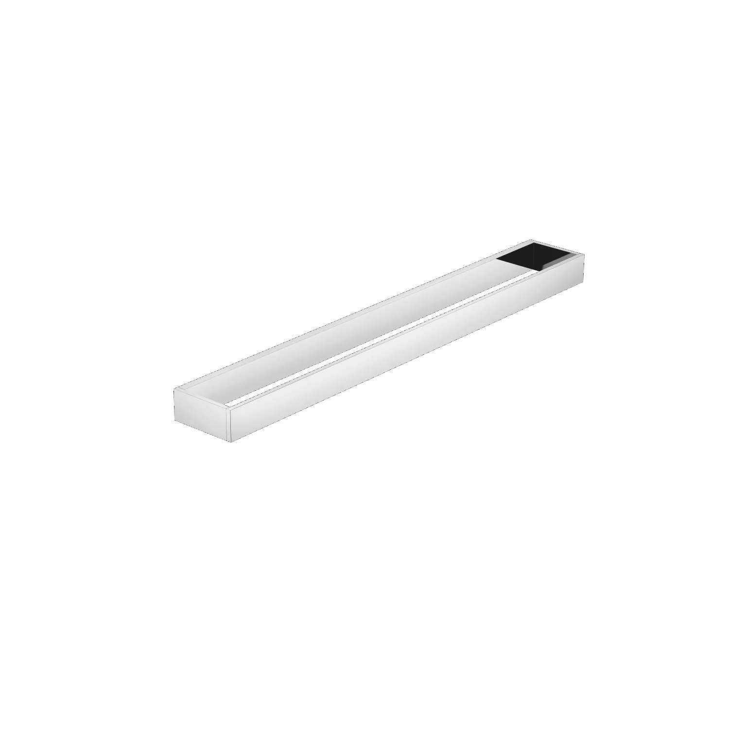 Dornbracht Badetuchhalter SERIENSPEZIFISCH Chrom 83060780, Stichmaß 400 mm, Breite 600 mm, Höhe 35 mm, Ausladung 80 mm Dornbracht Badetuchhalter SERIENSPEZIFISCH Chrom 83060780, Stichmaß 400 mm, Breite 600 mm, Höhe 35 mm, Ausladung 80 mm