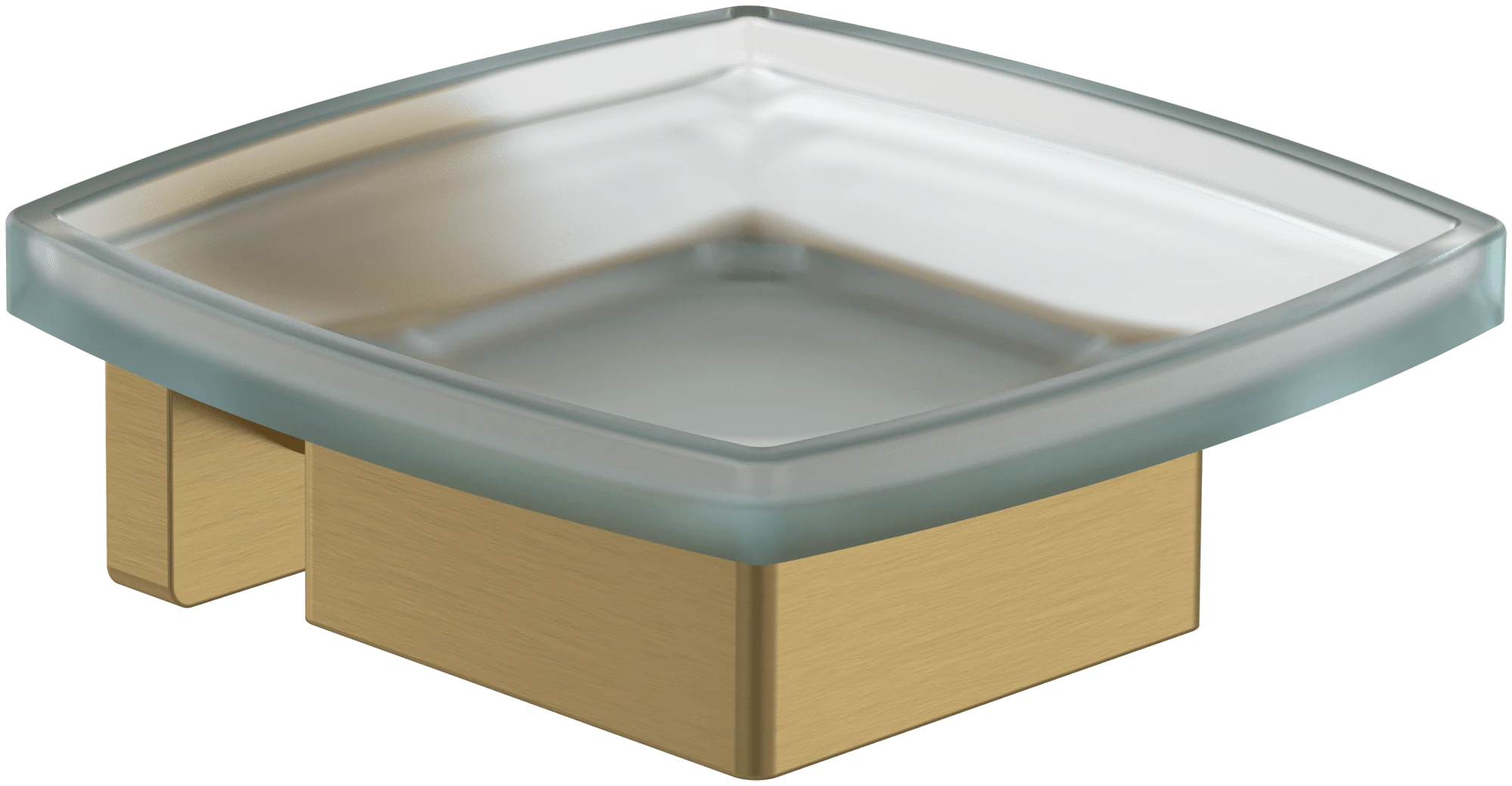Villeroy & Boch Seifenschale Elements - Striking Brushed Gold 120x106x45 mm Wandmontage