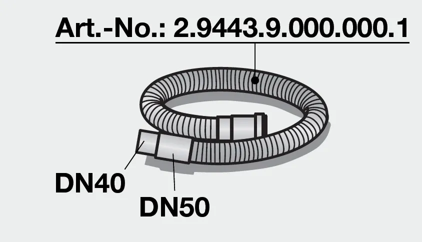 Laufen Flexschlauch, ILBAGNOALESSI Serie, 1 m Laufen Flexschlauch, ILBAGNOALESSI Serie, 1 m