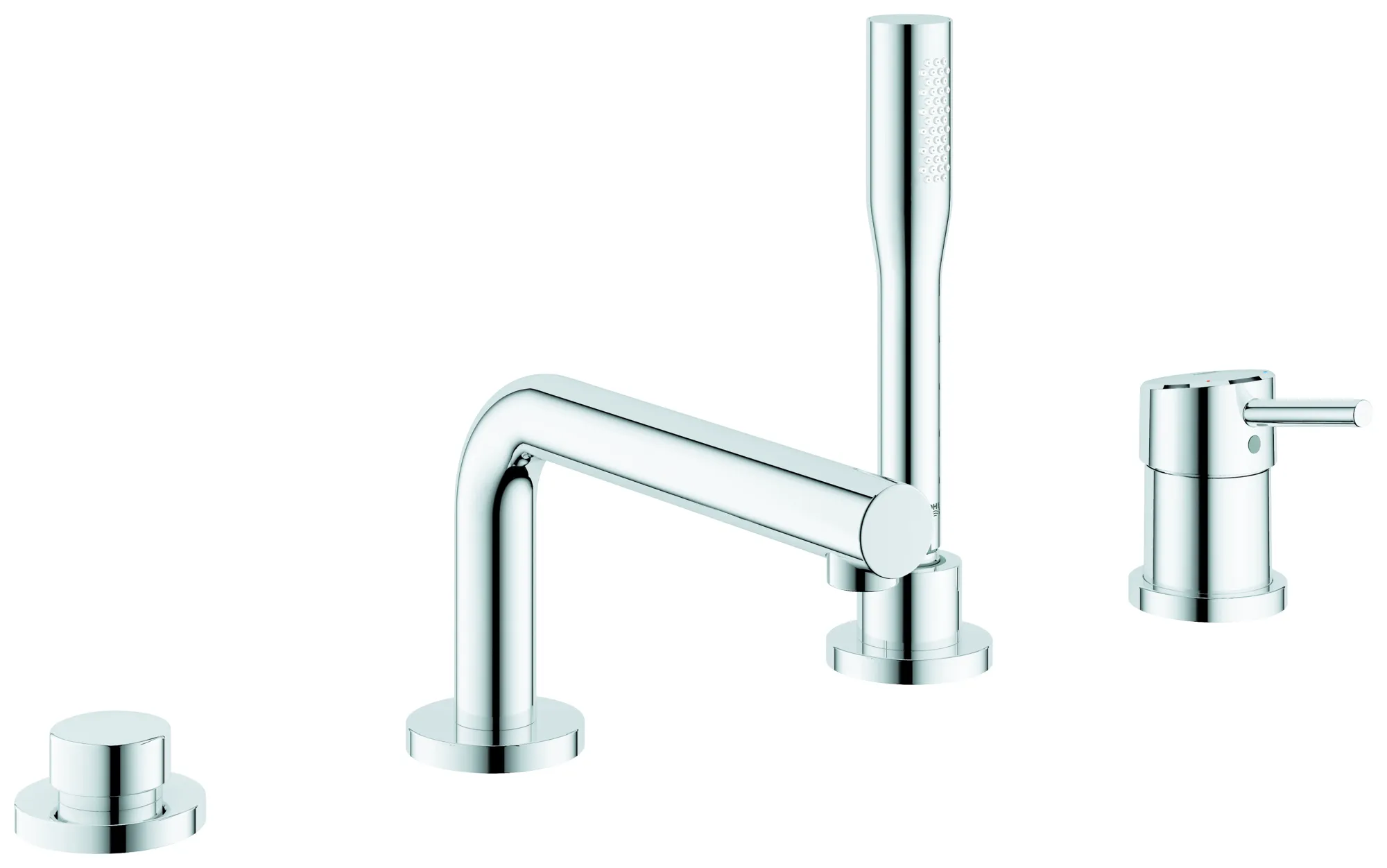 Grohe 4-Loch-Einhand-Wannenkombination Concetto in chrom
