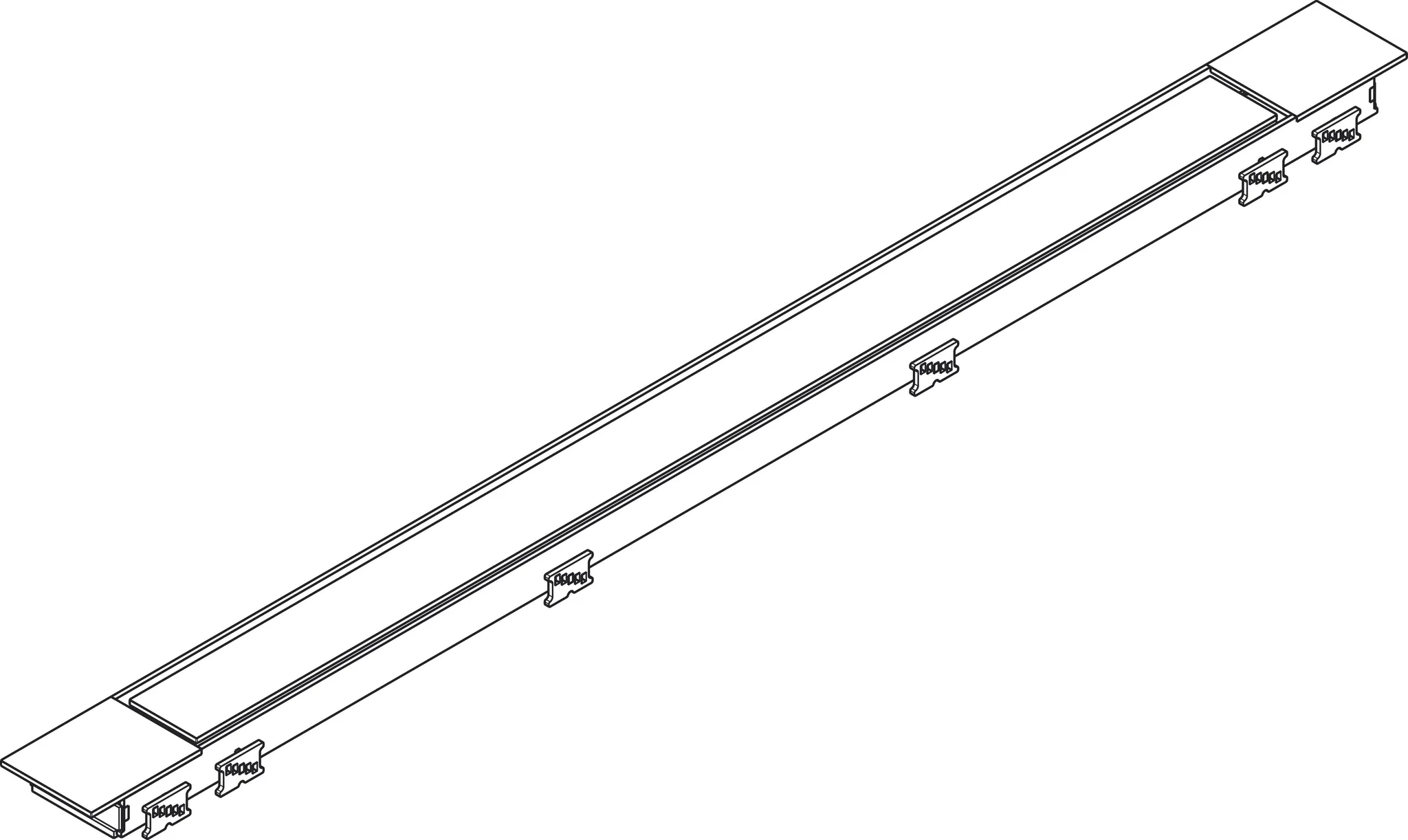 RainDrain Match Plus Fertigset Duschrinne 900 mit höhenverstellbarem Rahmen Mattschwarz