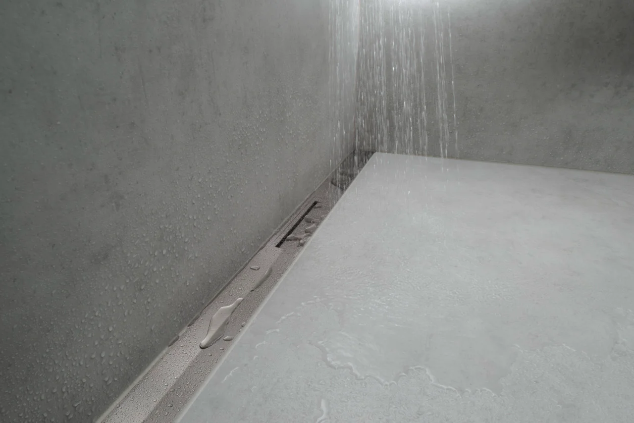Hansgrohe RainDrain Flex Duschrinne 800 mm, wandangebunden, höhenverstellbar, Edelstahl V2A, bis zu 60 l/min Ablaufleistung Hansgrohe RainDrain Flex Duschrinne 800 mm, wandangebunden, höhenverstellbar, Edelstahl V2A, bis zu 60 l/min Ablaufleistung
