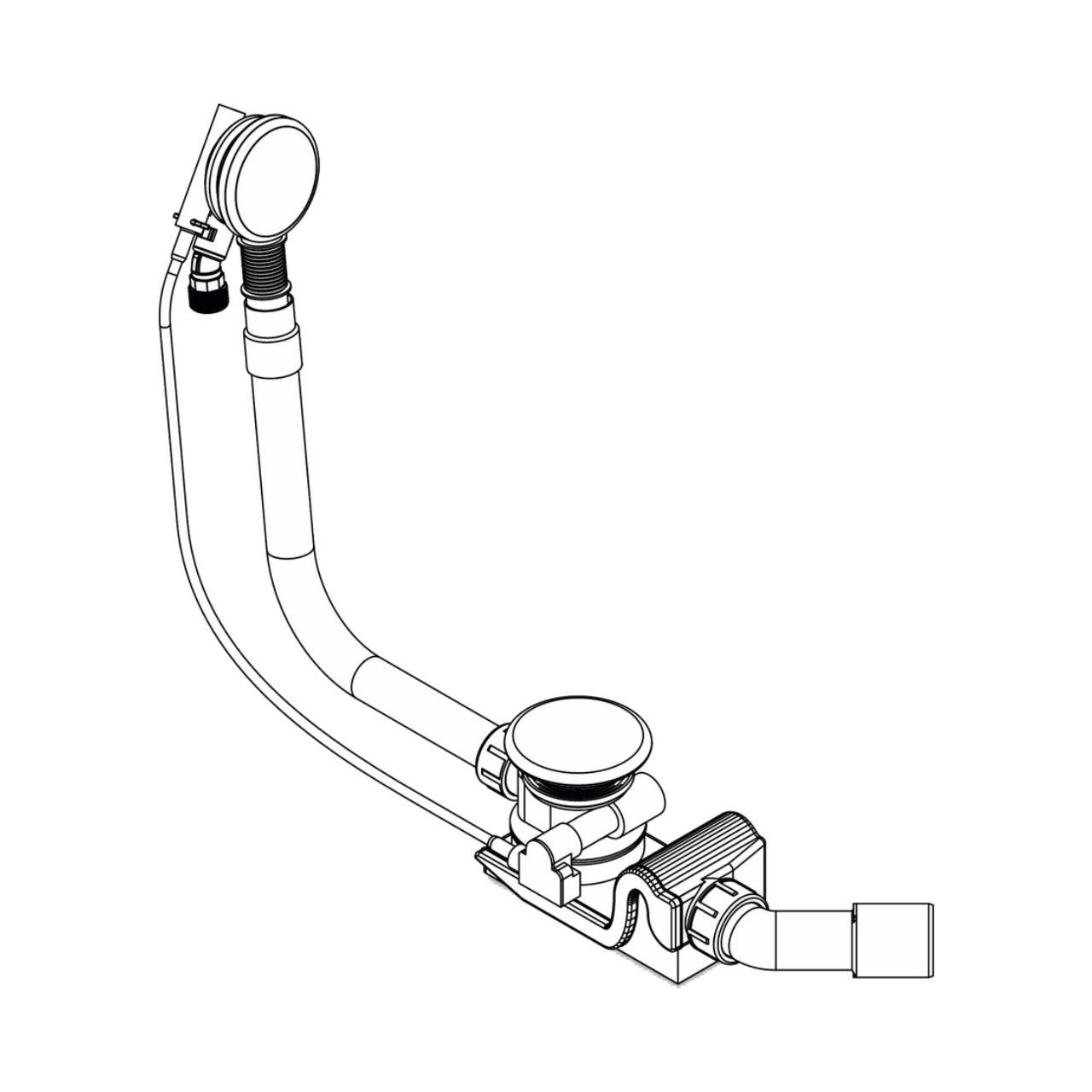 Spezial-Ab- u. Überlaufgarnitur Mod. 4041 mit integrierter Füllfunktion Spezial-Ab- u. Überlaufgarnitur Mod. 4041 mit integrierter Füllfunktion