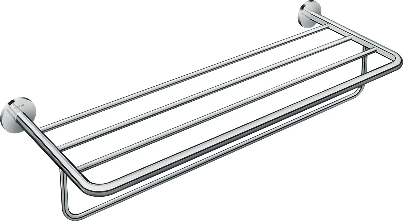 Hansgrohe AXOR Universal Circular Handtuchablage mit Handtuchhalter, Chrom, 655 mm Länge Hansgrohe AXOR Universal Circular Handtuchablage mit Handtuchhalter, Chrom, 655 mm Länge