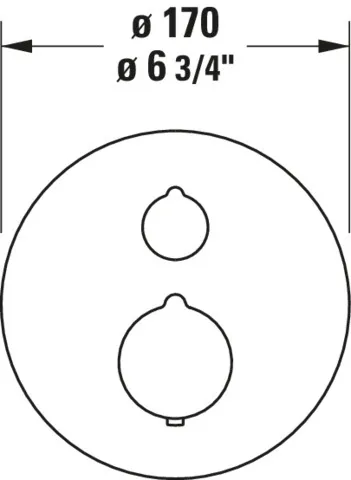 Duravit Einhand-Unterputz-Armatur „Serie C.1“ in Chrom Duravit Einhand-Unterputz-Armatur „Serie C.1“ in Chrom