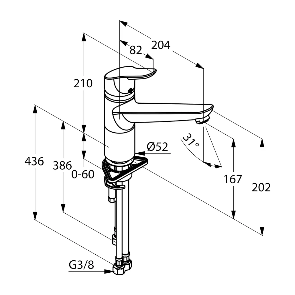 Kludi OBJEKTA Spültisch-EHM DN 10 Niederdruck chrom Kludi OBJEKTA Spültisch-EHM DN 10 Niederdruck chrom
