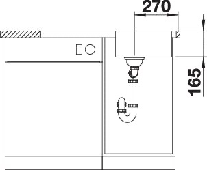 BLANCO LANTOS 45 S-IF Salto BLANCO LANTOS 45 S-IF Salto
