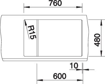 BLANCO METRA 6 S Compact