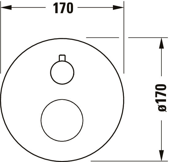 Duravit Unterputz-Armatur „White Tulip“ in Chrom Duravit Unterputz-Armatur „White Tulip“ in Chrom