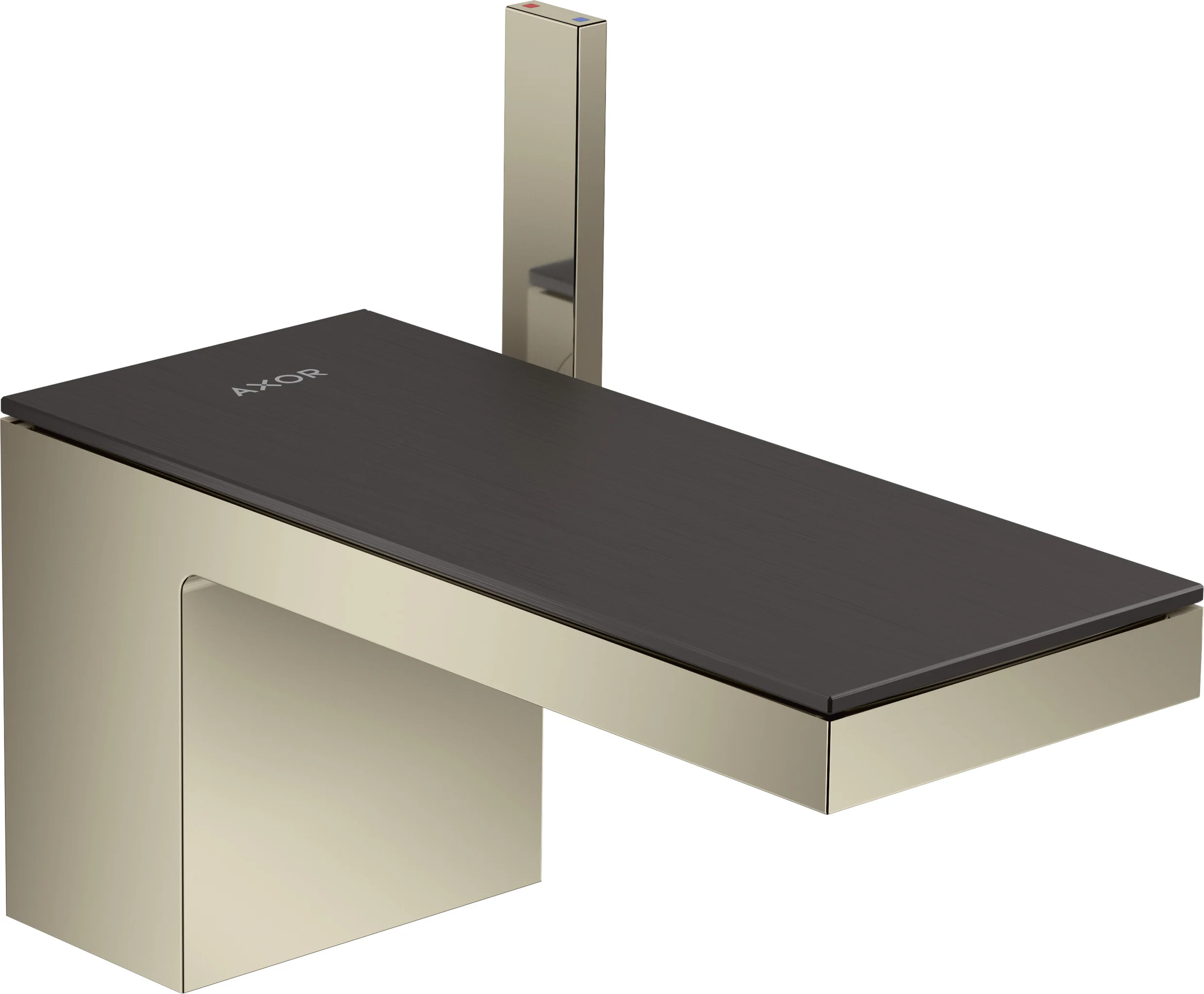 Hansgrohe AXOR MyEdition Platte 200 mm Metall Brushed Black Chrome abnehmbar
