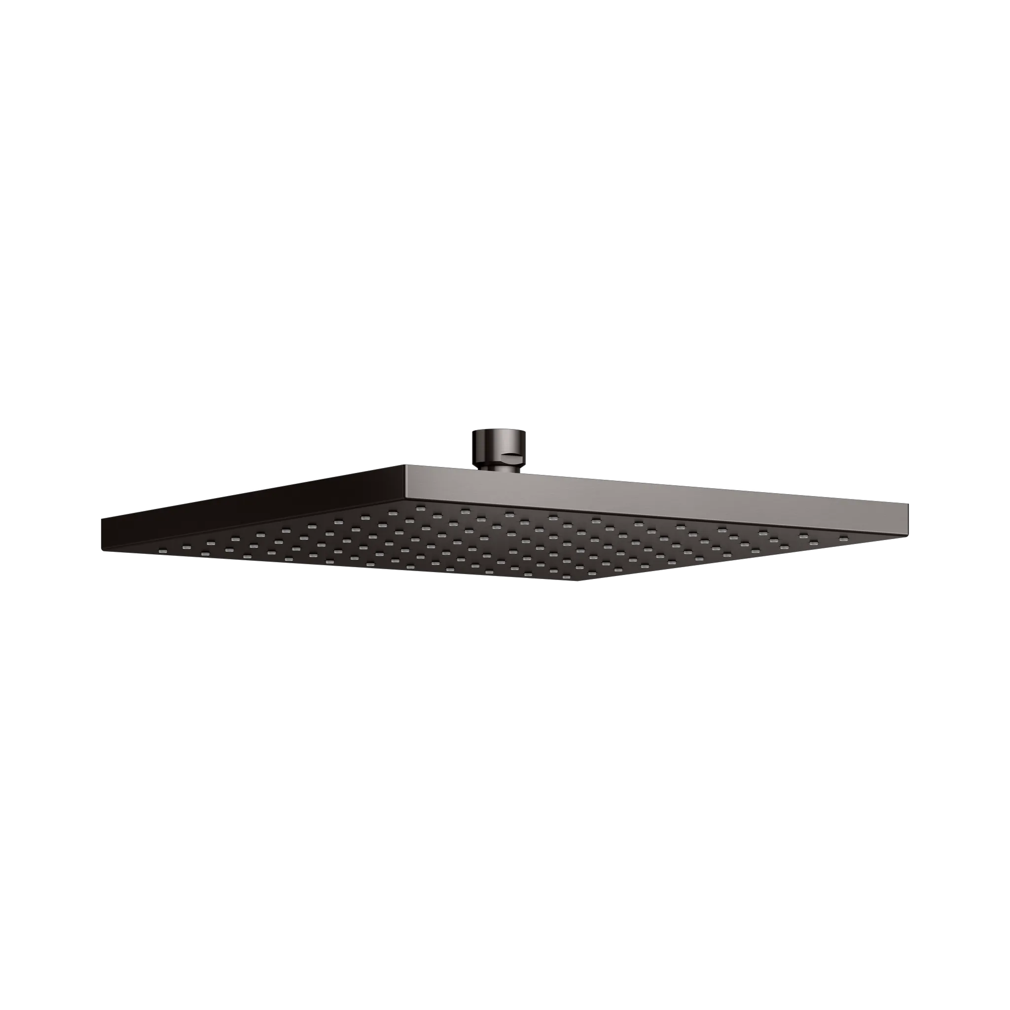 Brausen und Brausezubehör Kopfbrause eckig 250 x 250 mm Titanschwarz gebürstet
