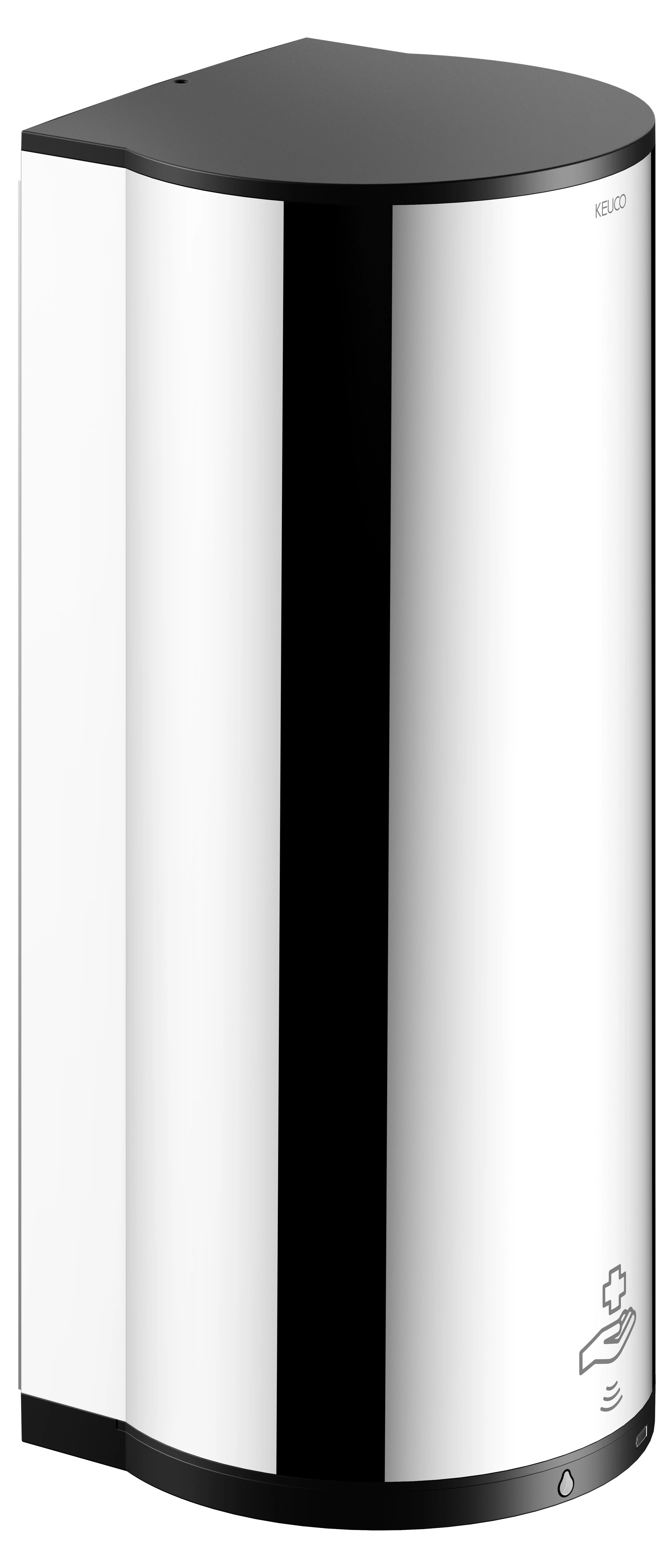 Plan 14987010037 Desinfektionsmittelspender elektronisch / Wandmodell verchromt Plan 14987010037 Desinfektionsmittelspender elektronisch / Wandmodell verchromt