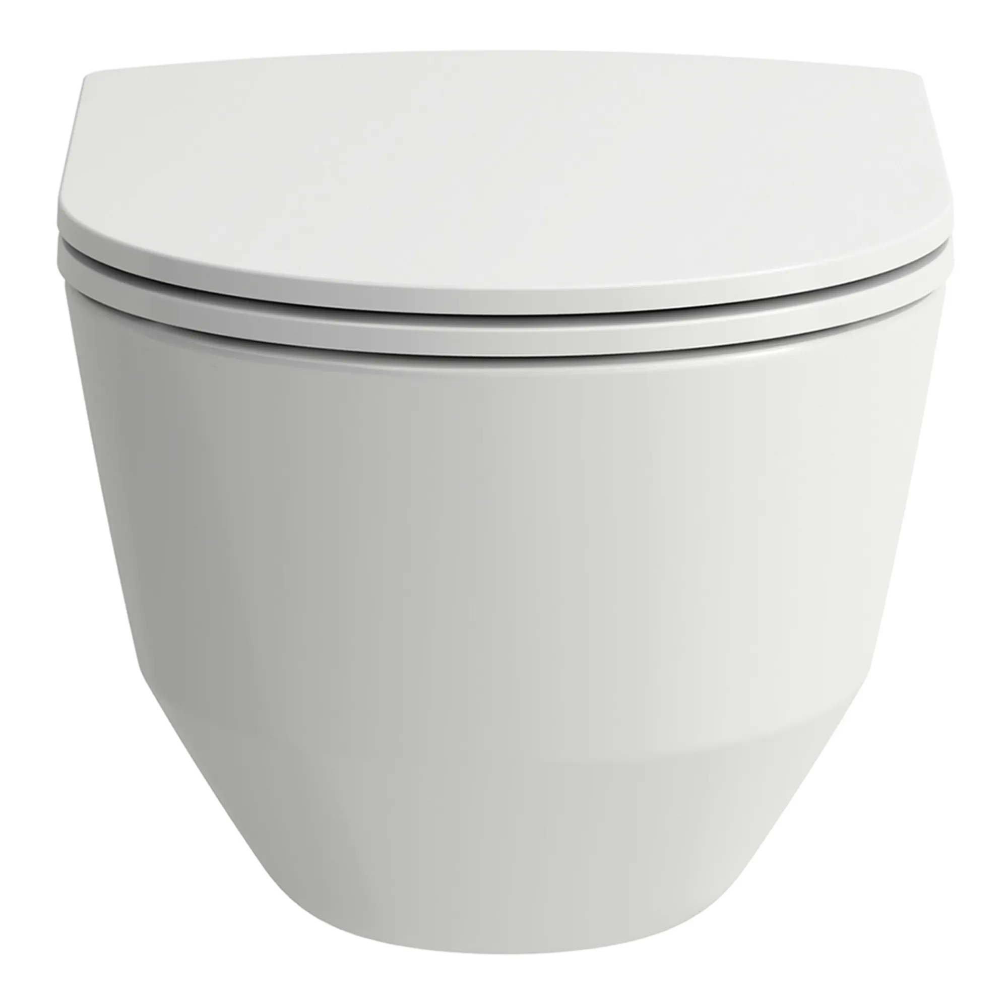 Tiefspül-WC wandhängend PRO 530x360 spülrandlos mit verdeckter Befestigung weiß