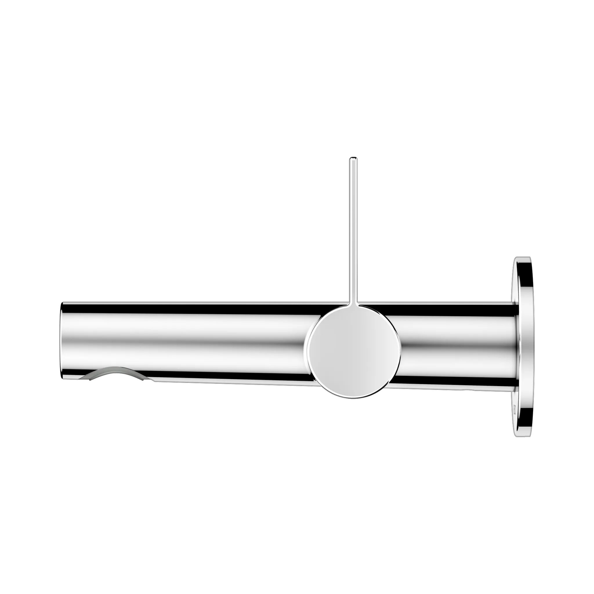 KEUCO IXMO Einhebel-Waschtischmischer Unterputz 1 Loch IXMO Pure für Wandmontage, rund Ausladung 165 mm/IXMO Pure verchromt