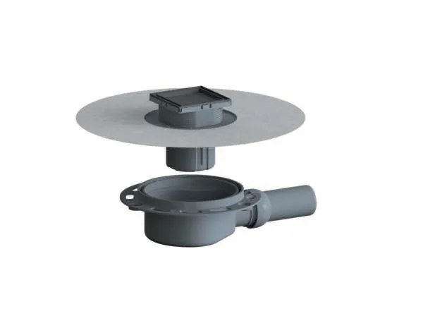 Bodenablauf DallDrain Individual OM, DN 50, 100 x 100 mm