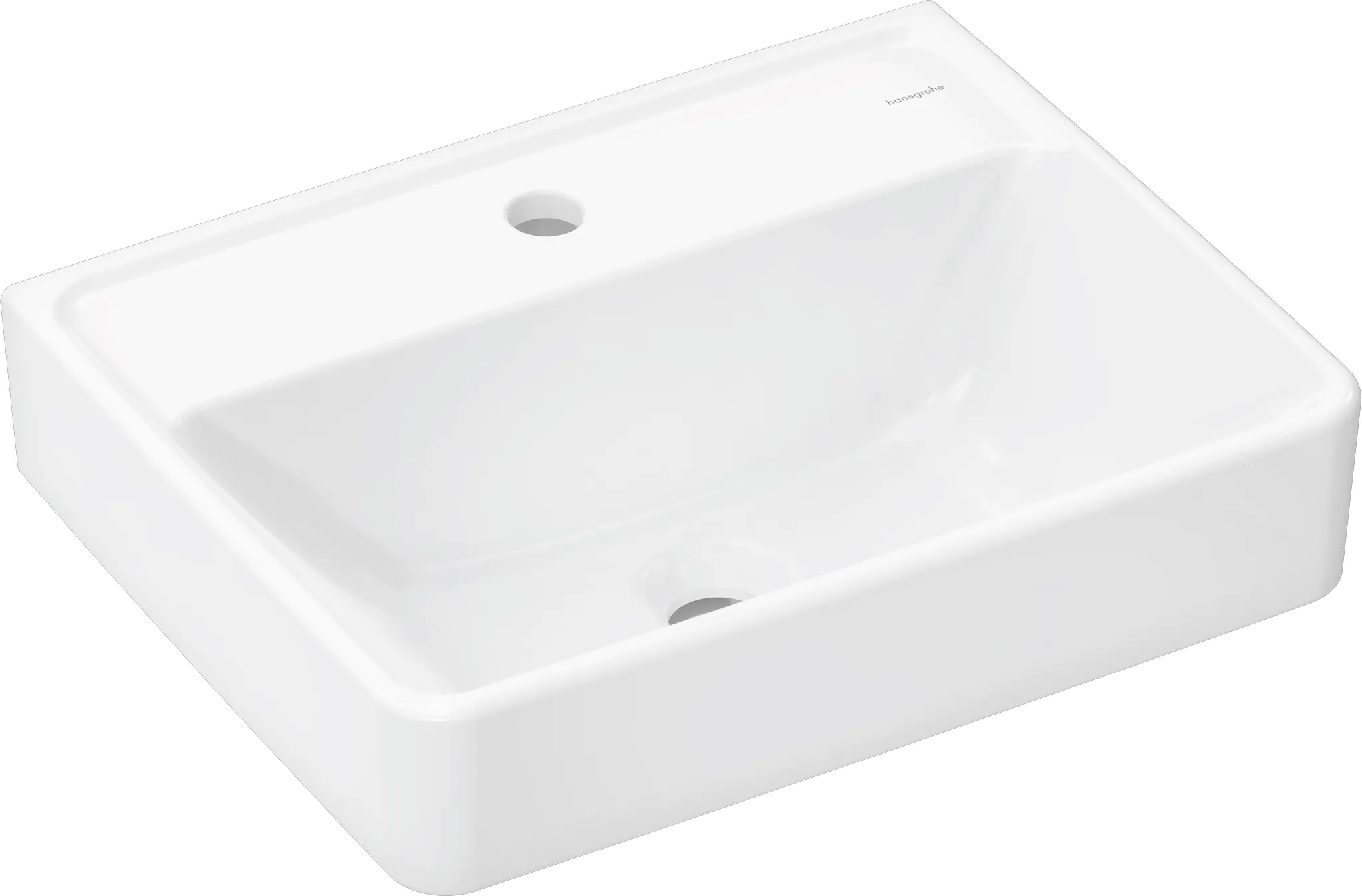 Hansgrohe Xanuia Q Handwaschbecken 500⁄390, weiß