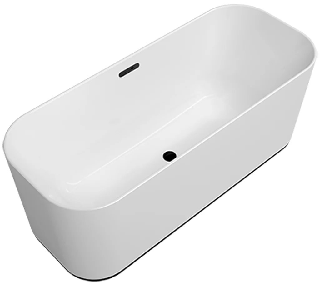 Villeroy & Boch Finion Badewanne Freistehend 1700x700mm Black Matt