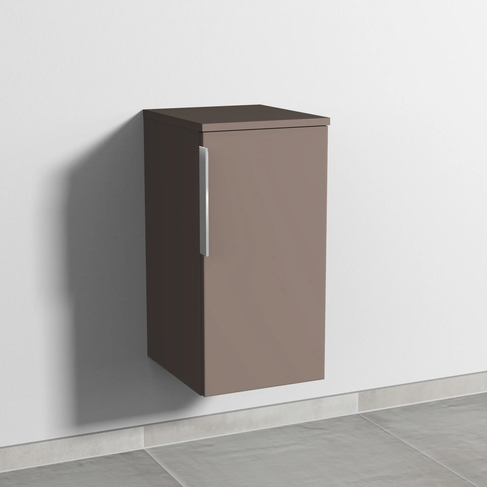 Sanipa Unterschrank „3way“ 300 × 580 × 345 mm in Taupe (matt), Anschlag rechts