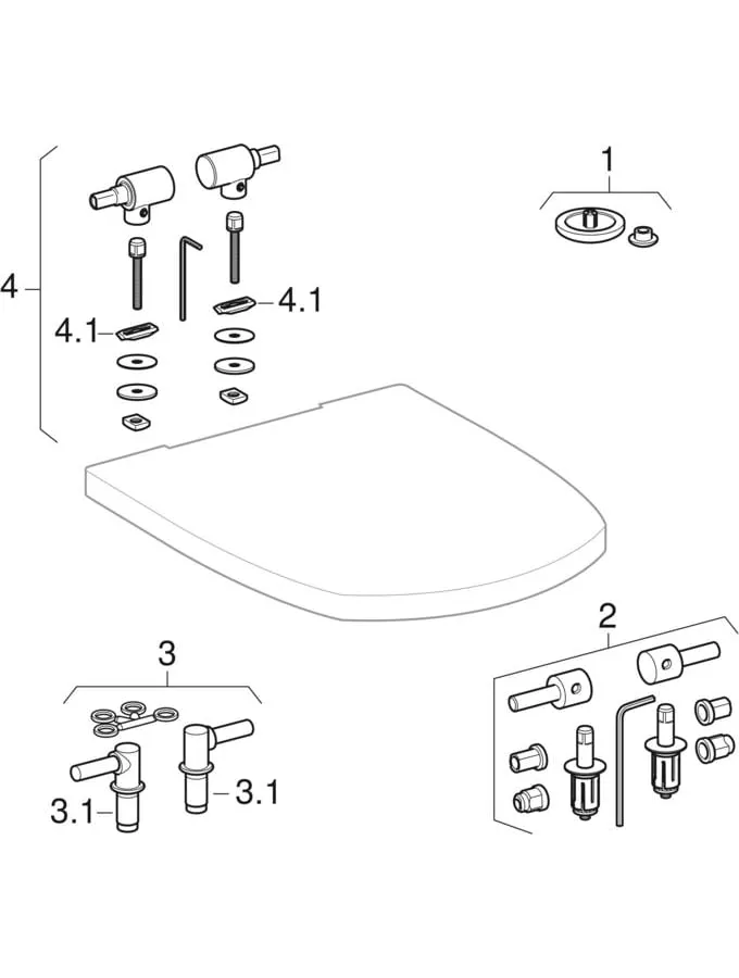 Geberit WC-Sitz ehemals Keramag „Vitelle“ in weiß alpin Geberit WC-Sitz ehemals Keramag „Vitelle“ in weiß alpin