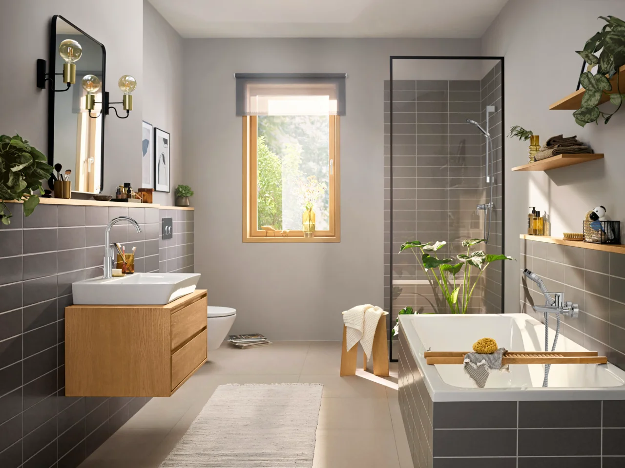 Hansgrohe Einhebel-Waschtischmischer Rebris E Chrom, 154 mm Ausladung, 222 mm Auslaufhöhe, 120° Schwenkbereich, 5 l/min Durchfluss Hansgrohe Einhebel-Waschtischmischer Rebris E Chrom, 154 mm Ausladung, 222 mm Auslaufhöhe, 120° Schwenkbereich, 5 l/min Durchfluss