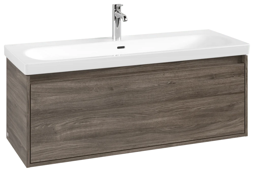Villeroy & Boch Waschbeckenunterschrank Skyla C79200, 1172x436x439mm, Stone Oak, mit SoftClosing, Wandmontage Villeroy & Boch Waschbeckenunterschrank Skyla C79200, 1172x436x439mm, Stone Oak, mit SoftClosing, Wandmontage