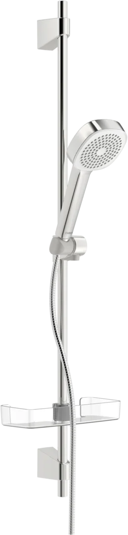 HansaBASICJET Style Wandstangen-Brausenset 4479 1-strahlig Chrom HansaBASICJET Style Wandstangen-Brausenset 4479 1-strahlig Chrom