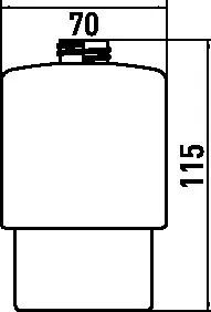 loft Seifenspenderglas satiniert, zu 0521 XXX 00/01/02 loft Seifenspenderglas satiniert, zu 0521 XXX 00/01/02