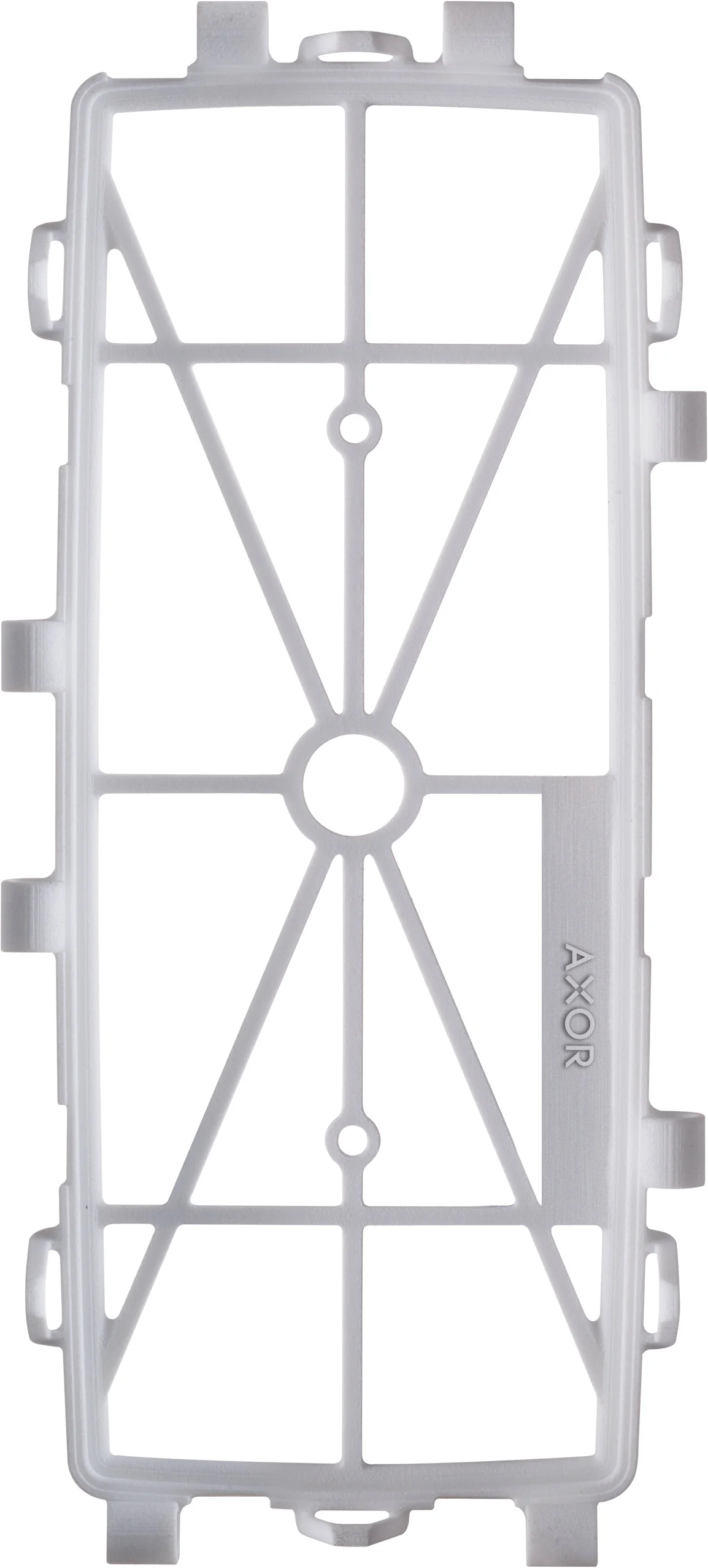 Hansgrohe AXOR MyEdition Schablone 150 für exakte Positionierung beim Verkleben individueller Materialien auf Trägerplatte Hansgrohe AXOR MyEdition Schablone 150 für exakte Positionierung beim Verkleben individueller Materialien auf Trägerplatte