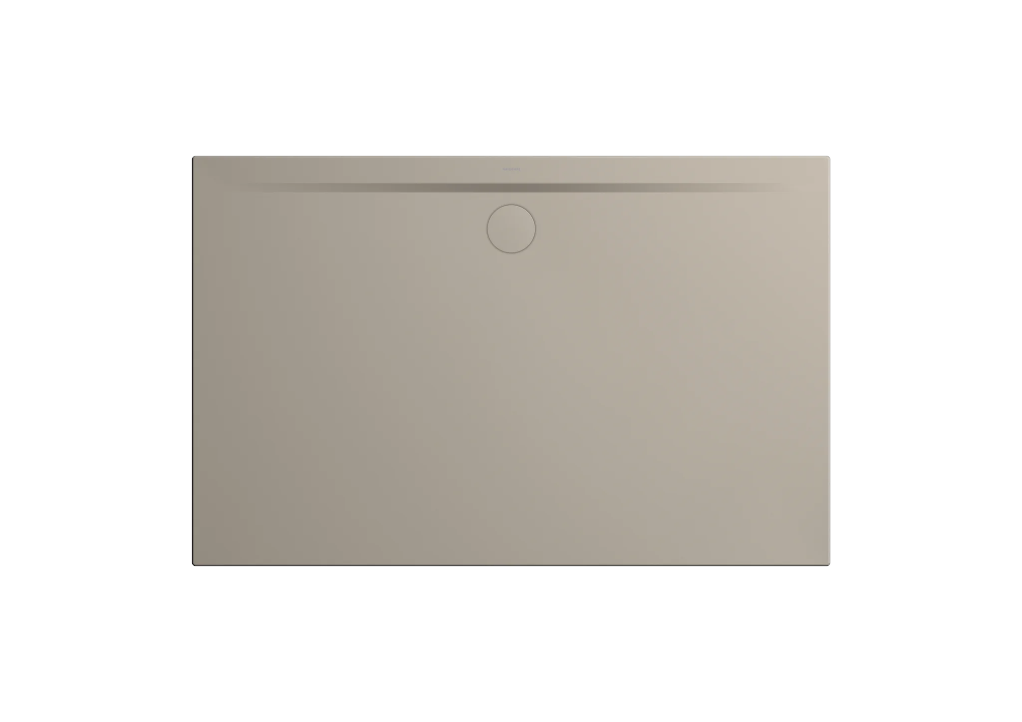 Kaldewei SUPERPLAN ZERO Duschfläche, 800x900x20 mm, warm grey 30, Invisible Grip