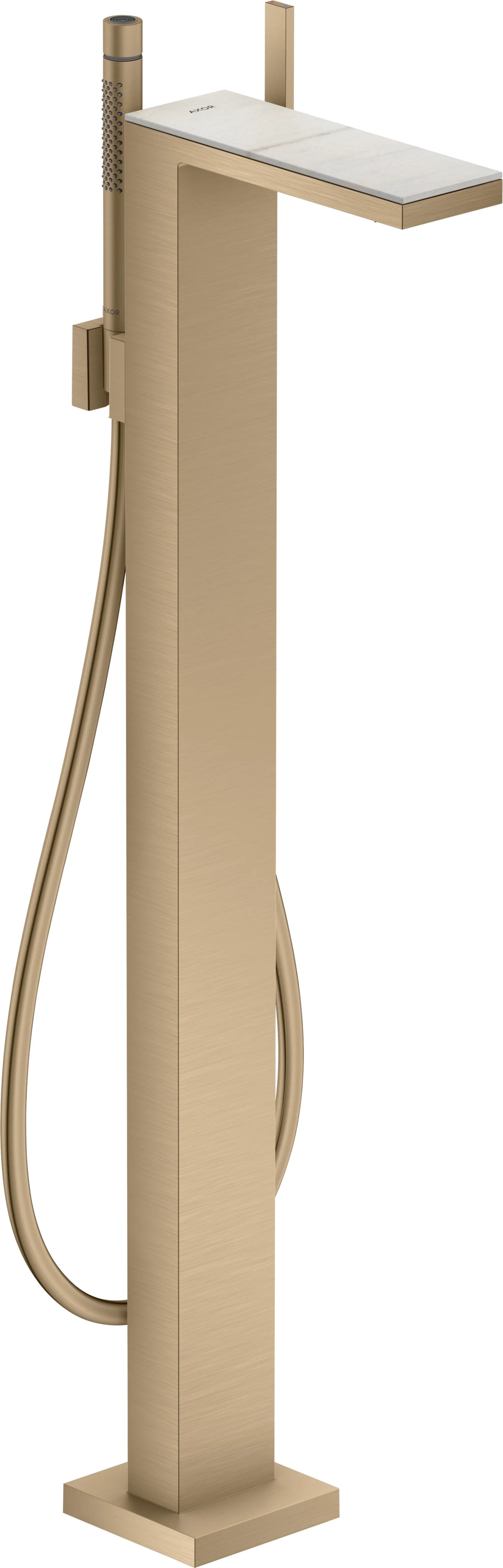 Hansgrohe AXOR MyEdition Platte 245 mm Marmor Lasa Covelano Vena Oro abnehmbar