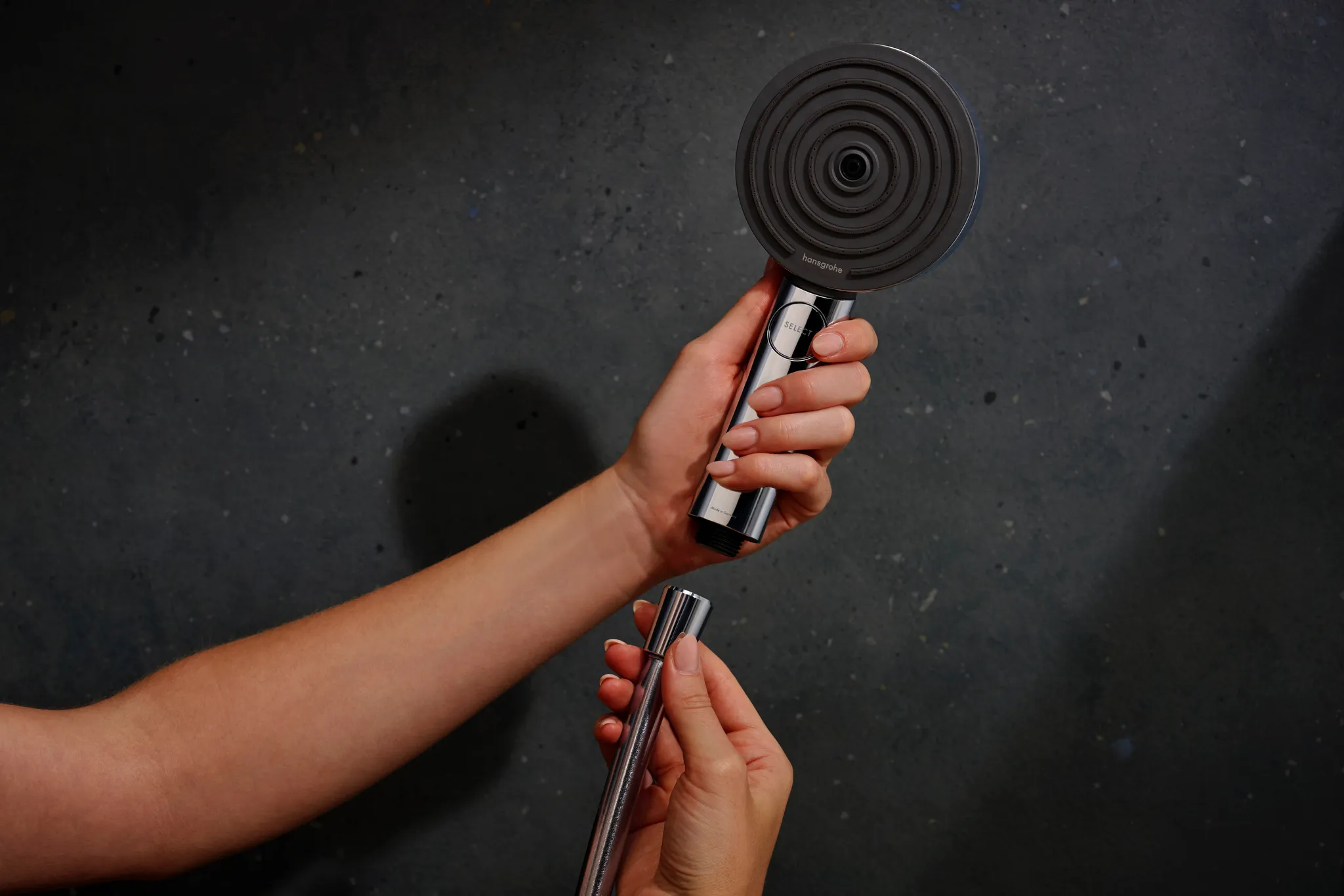 Hansgrohe Pulsify Select S 105 3jet Relaxation EcoSmart mit Ecostat Fine, chrom Hansgrohe Pulsify Select S 105 3jet Relaxation EcoSmart mit Ecostat Fine, chrom