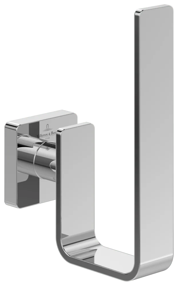 Villeroy & Boch Elements - Striking Reserve-Toilettenpapierhalter, Chrom, 140x45x93mm Villeroy & Boch Elements - Striking Reserve-Toilettenpapierhalter, Chrom, 140x45x93mm