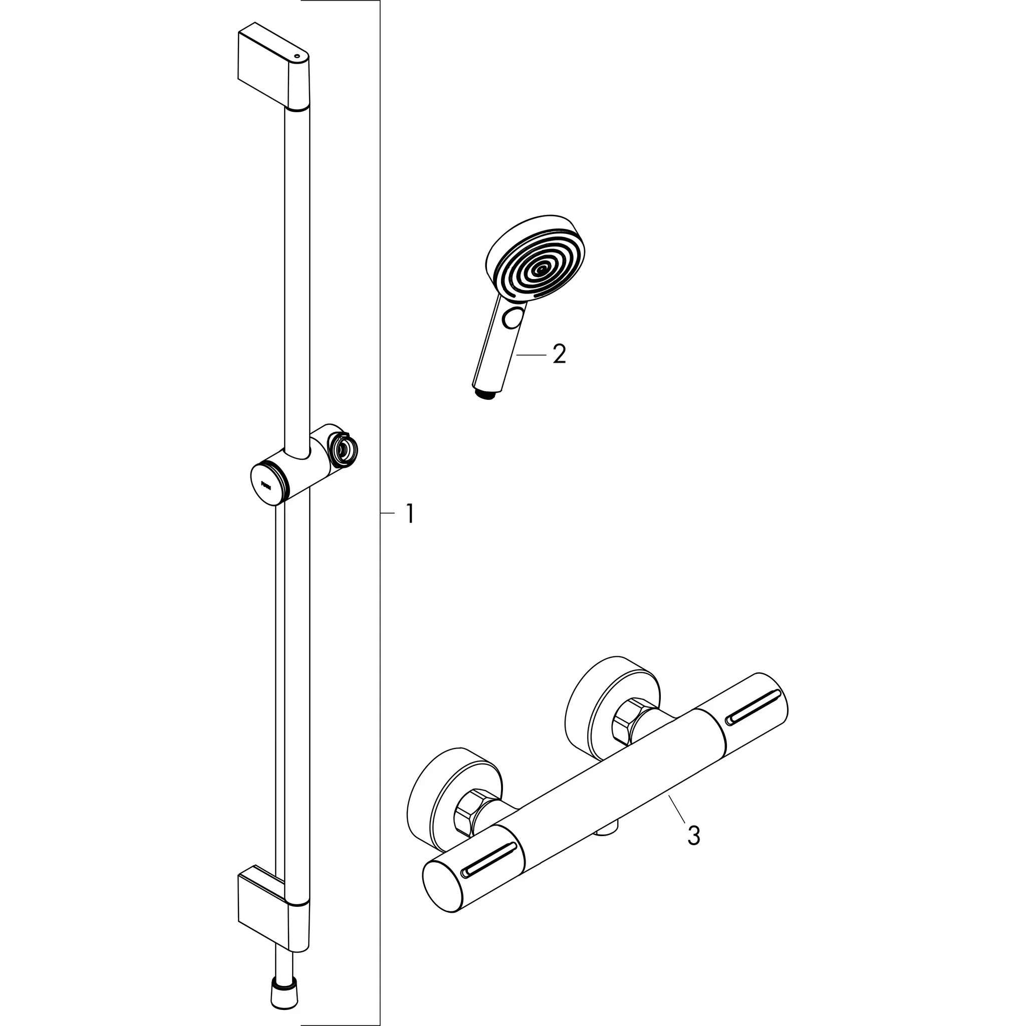 Hansgrohe Pulsify Select S 105 3jet Relaxation EcoSmart mit Ecostat Element, Chrom Hansgrohe Pulsify Select S 105 3jet Relaxation EcoSmart mit Ecostat Element, Chrom