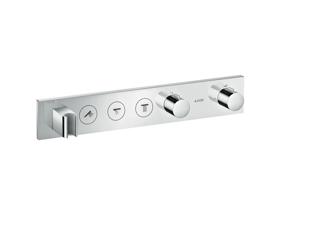 Hansgrohe AXOR ShowerSolutions Thermostatmodul Select 3 Verbraucher Chrom Unterputz Hansgrohe AXOR ShowerSolutions Thermostatmodul Select 3 Verbraucher Chrom Unterputz