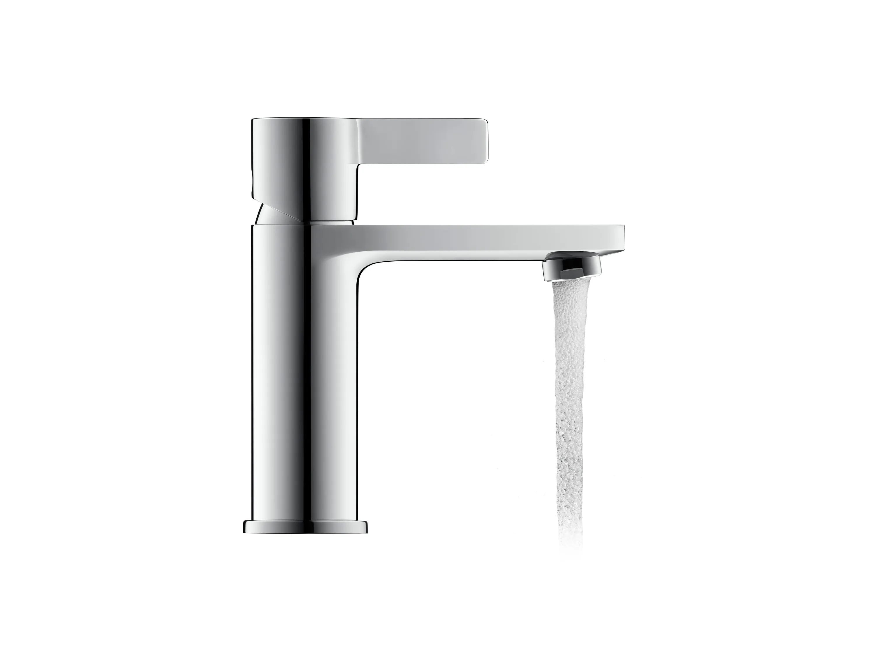 Einhand-Waschtischarmatur „D-Neo“ Ausladung 94 mm in Chrom Einhand-Waschtischarmatur „D-Neo“ Ausladung 94 mm in Chrom
